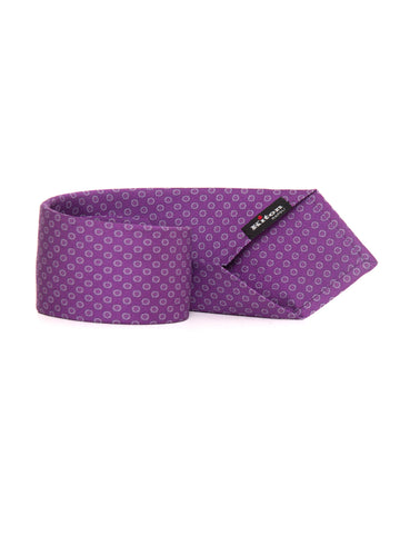 Cravatta in seta Viola Kiton Uomo