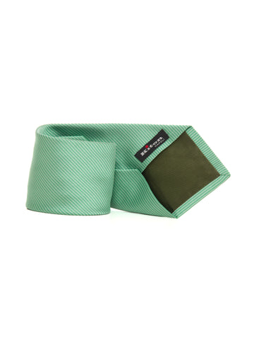 Cravatta in seta Verde Kiton Uomo