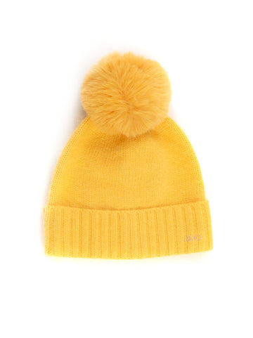 Cappello a coste Giallo Liu Jo Donna