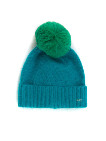 Cappello a coste Verde Liu Jo Donna