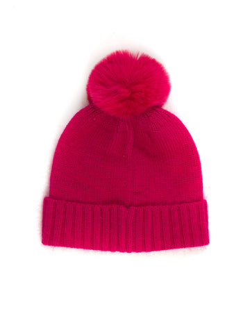 Ribbed hat Geranium Liu Jo Woman