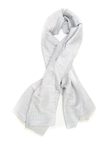 Stole Light gray Moschino Woman