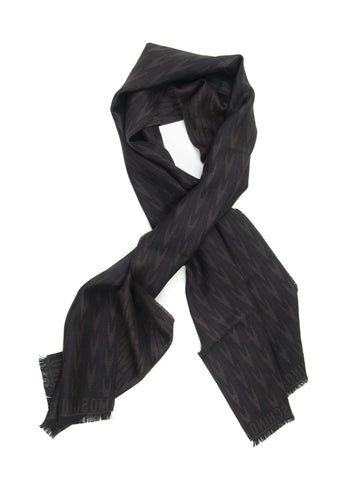 Sciarpa Marrone Moschino Uomo