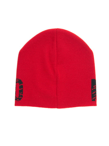 Cappello Rosso Moschino Uomo