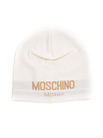 Cappello Bianco Moschino Donna