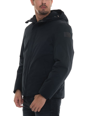 Jacket with hood WILLARD Black Museum Man