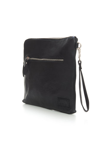 Pochette in pelle Nero The Jack Leathers Uomo