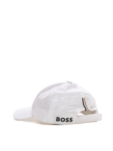 Cappello con visiera CAP-B-USO Bianco BOSS Uomo