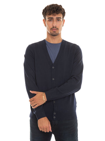 Cardigan bottoni MARDON Blu BOSS Uomo