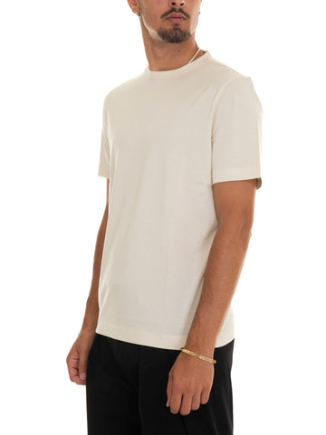 T-shirt manica corta THOMPSON03 Bianco BOSS Uomo