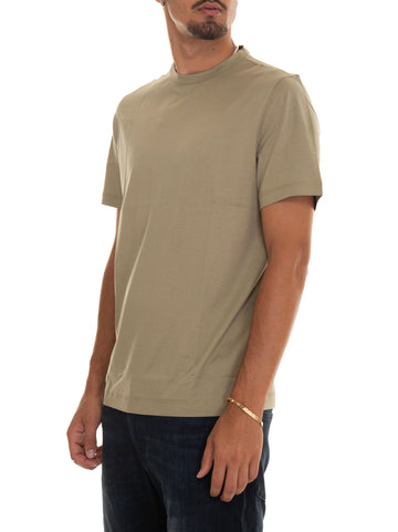 T-shirt manica corta THOMPSON03 Verde militare BOSS Uomo