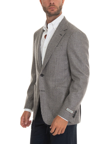 Gray Canali Man 2-button jacket