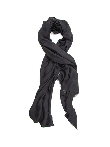 Sciarpa pashmina Nero Emporio Armani Uomo