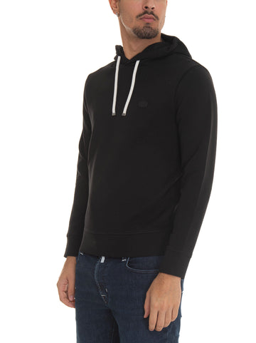 Emporio Armani Men's Black Crewneck Sweatshirt