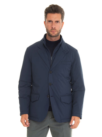 Field jacket Plume Blu Fay Uomo