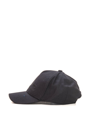 Harmont & Blaine Men's Black Peaked Cap