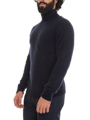 Pullover collo alto Blu Hindustrie Uomo