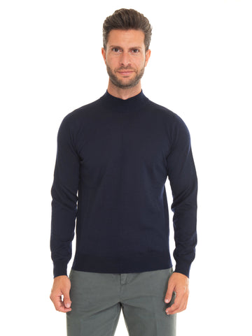 Pullover a lupetto Blu Hindustrie Uomo