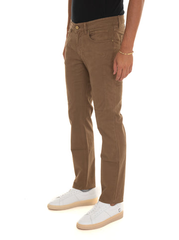 Pantalone 5 tasche Marrone Jeckerson Uomo