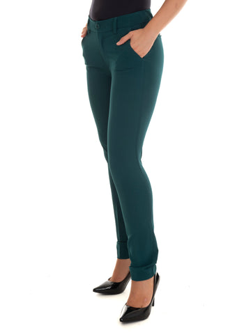Pantalone modello chino Verde Liu Jo Donna