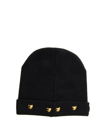 Moschino Woman Black Hat
