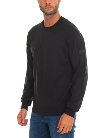 Maglia girocollo EXMOOR05 Nero Peuterey Uomo
