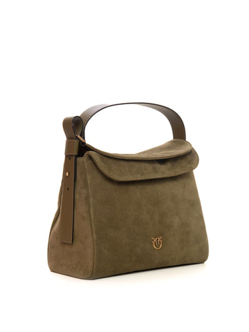 Borsa media Verde Pinko Donna