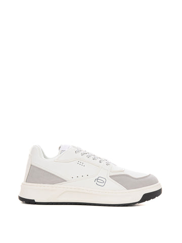 Sneakers in pelle Bianco Piquadro Uomo