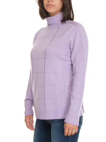 Maglia in lana Viola Quality First Donna