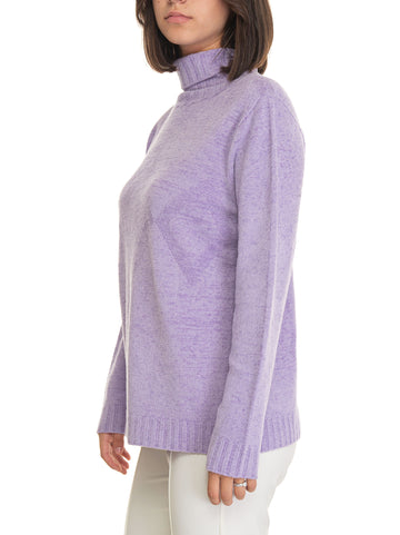 Maglia in lana Viola Quality First Donna