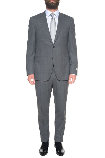 Abito da uomo 2 bottoni Grigio antracite Canali Uomo
