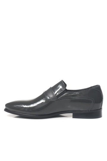 Mocassino in pelle Grigio Carlo Pignatelli Classico Uomo