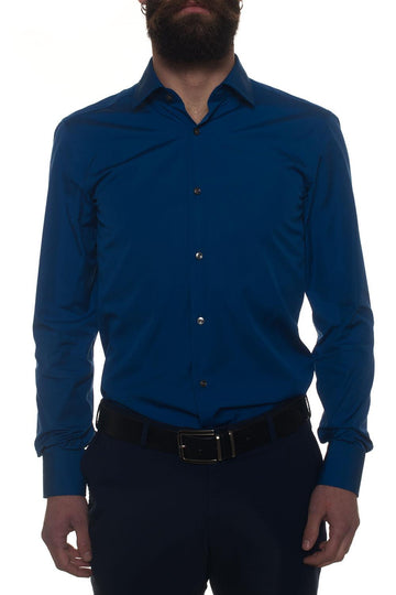 Camicia classica da uomo Jenno Bluette BOSS Uomo