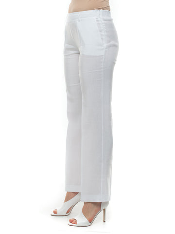 Palazzo trousers White Maria Bellentani Woman