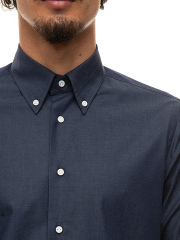 Camicia casual Denim scuro Carrel Uomo