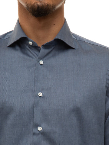 Camicia casual Grigio scuro Carrel Uomo