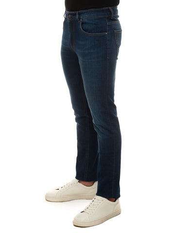 5-pocket jeans Medium denim Fay Man