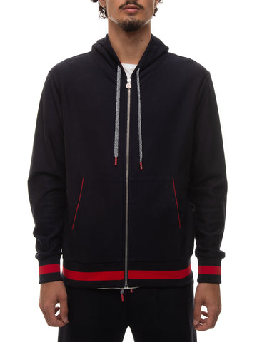Cotton tracksuit Blue Kiton Man