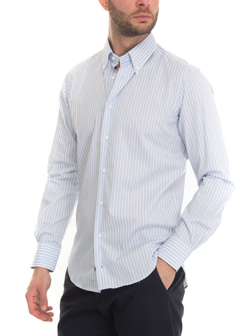 Camicia casual Celeste Carrel Uomo