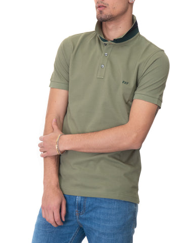 Polo manica corta Verde Fay Uomo