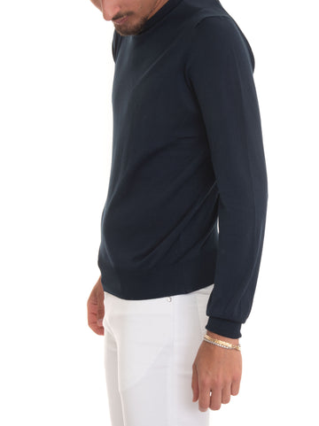 Blue Gran Sasso Man crew neck pullover