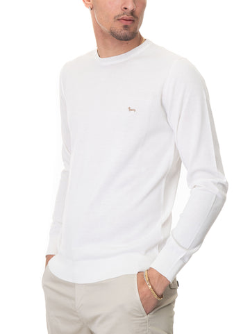 Maglia girocollo Bianco Harmont & Blaine Uomo