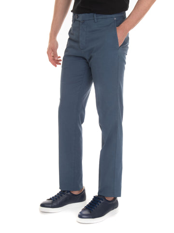 Pantalone modello chino Blu medio Kiton Uomo