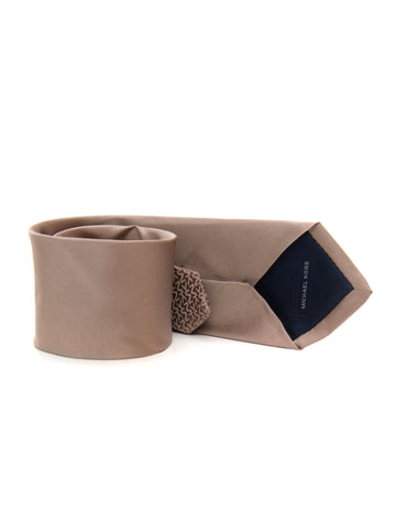 Cravatta Cammello Michael Kors Uomo