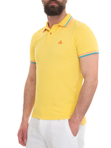 Polo manica corta NEWSELANDINASTR Giallo Peuterey Uomo