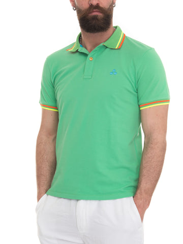 Polo manica corta NEWSELANDINASTR Verde Peuterey Uomo