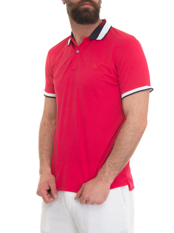 Polo manica corta PARA Rosso Peuterey Uomo