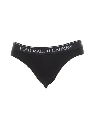 Set 3 Black Briefs Ralph Lauren Man