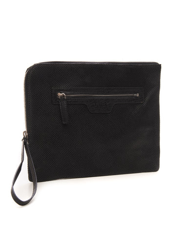 SAMSARA Leather Pouch Black The Jack Leathers Man