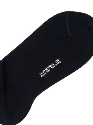 Calzino classico lungo Blu Carlo Pignatelli Cerimonia Uomo